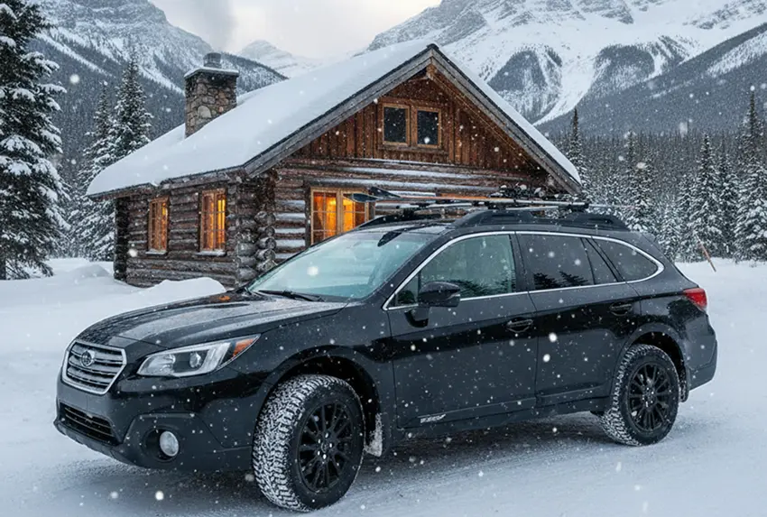 car renting in winter Georgia (Country)