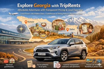 save money when renting car in Tbilisi