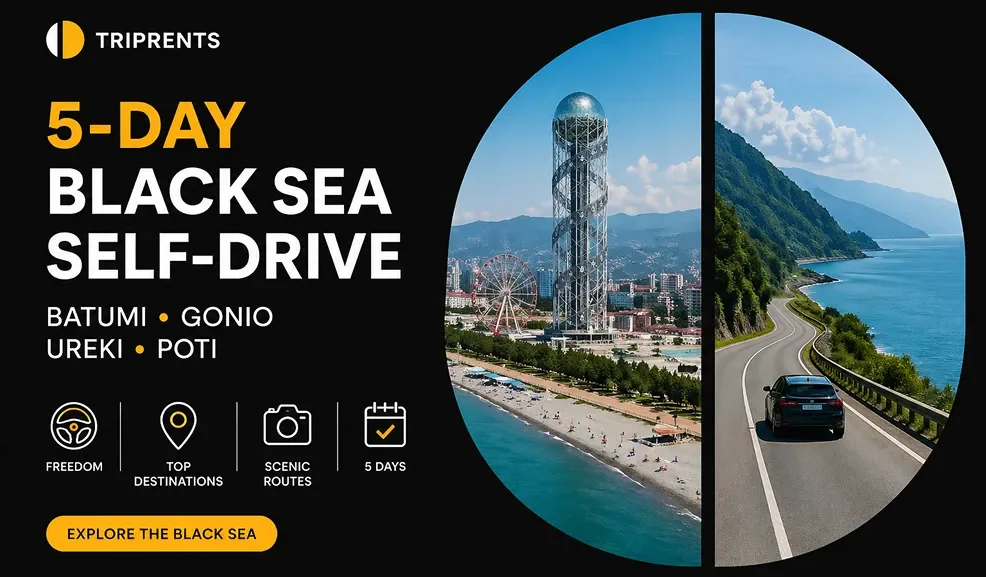 black sea coastal driving campaign