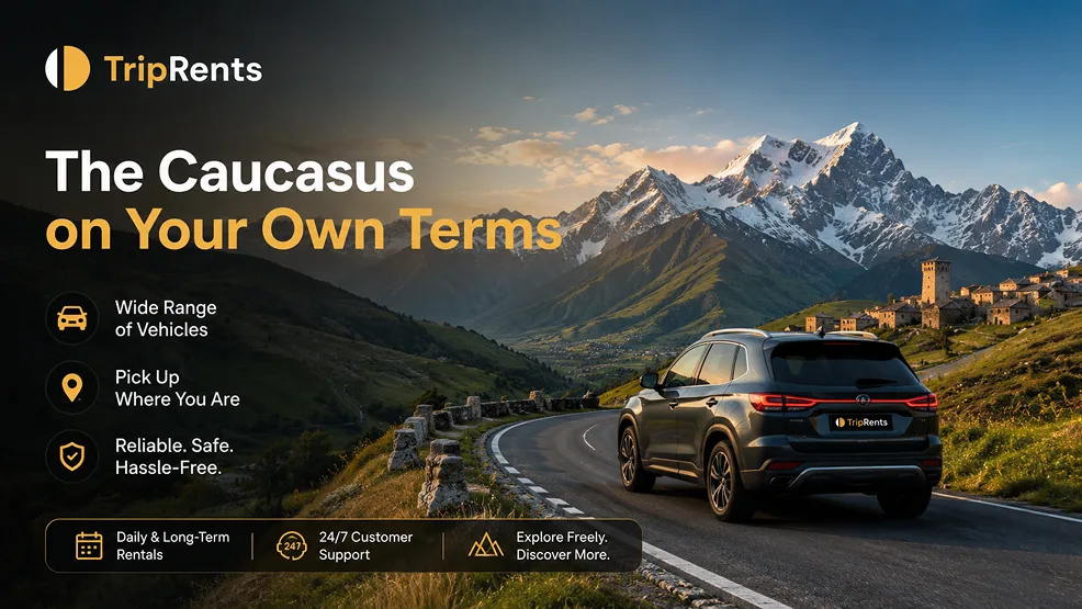 road trip in Caucasus