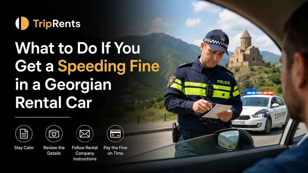 police with car passenger and speeding fine