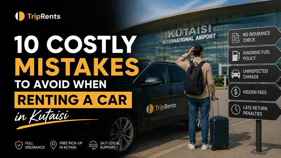 Kutaisi car renting tips and mistakes